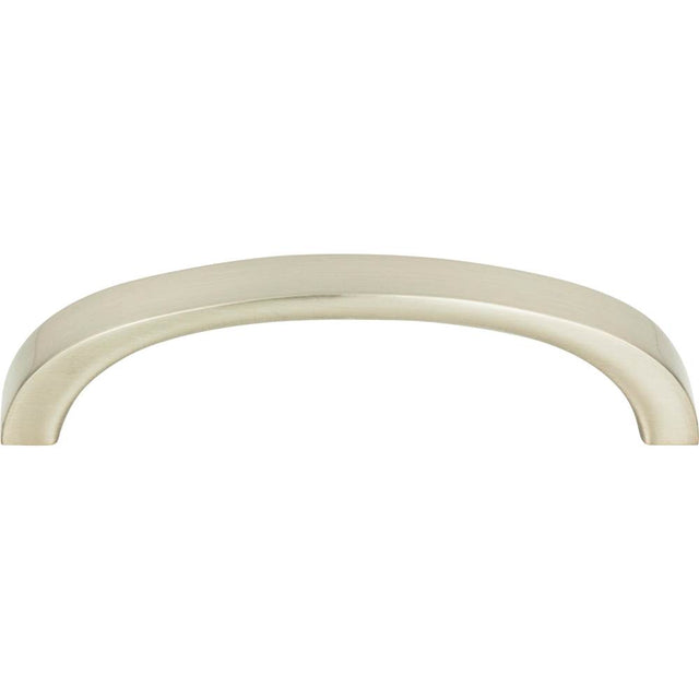 Atlas - Tableau Curved Pull 3 Inch (c-c) Brushed Nickel - Brushed Nickel