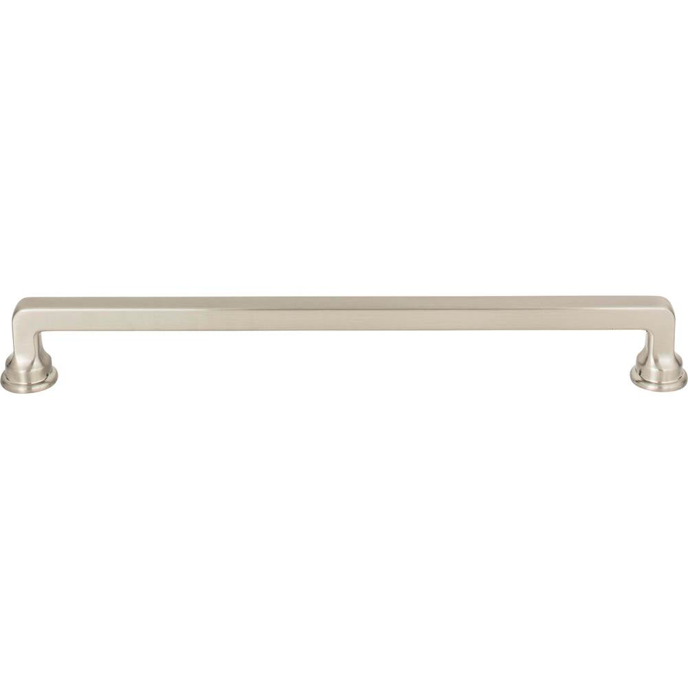 Atlas - Oskar Pull 8 13/16 Inch (c-c) Brushed Nickel - Brushed Nickel