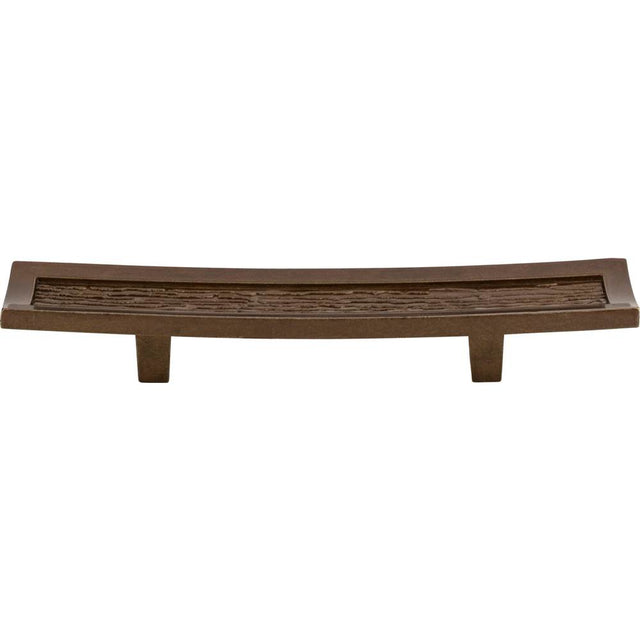 Atlas - Primitive Pull 3 Inch (c-c) Burnished Bronze - Burnished Bronze