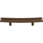 Atlas - Primitive Pull 3 Inch (c-c) Burnished Bronze - Burnished Bronze