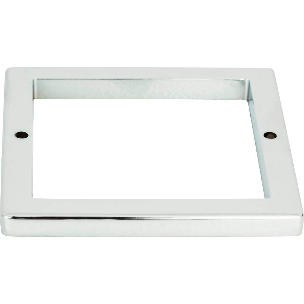 Atlas - Tableau Square Base 3 Inch Polished Chrome - Polished Chrome
