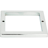 Atlas - Tableau Square Base 3 Inch Polished Chrome - Polished Chrome