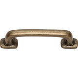 Distressed Pull 3 Inch (c-c) Antique Bronze
