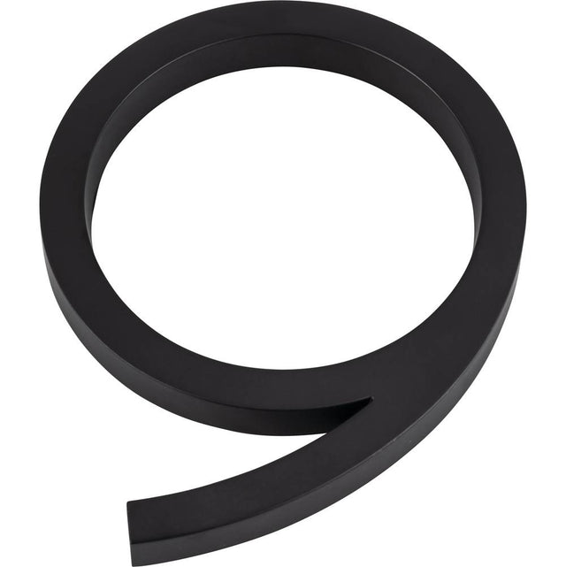 Atlas - Modern Avalon No.9 6 Inch Matte Black - Matte Black