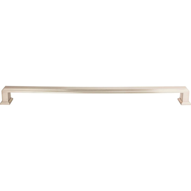 Atlas - Sutton Place Appliance Pull 18 Inch (c-c) Brushed Nickel - Brushed Nickel