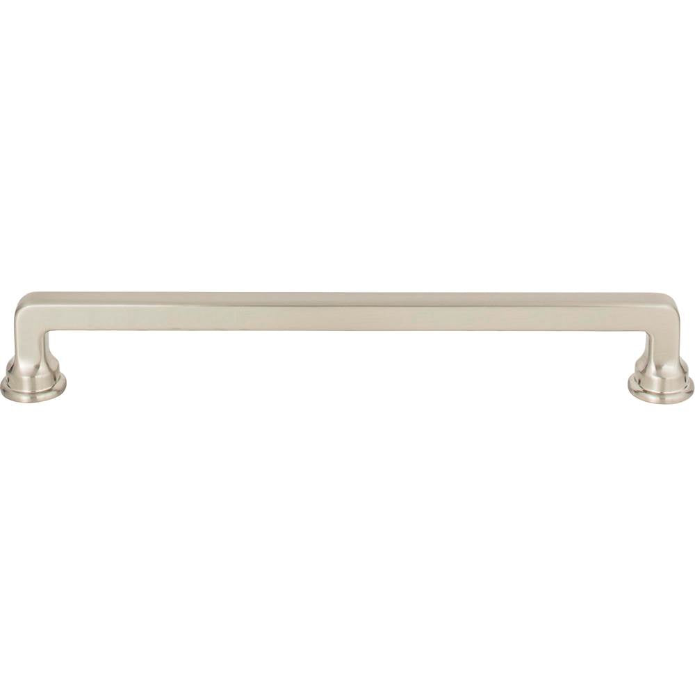 Atlas - Oskar Pull 7 9/16 Inch (c-c) Brushed Nickel - Brushed Nickel