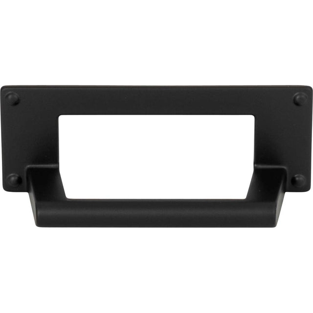 Atlas - Bradbury Cup Pull 3 Inch (c-c) Matte Black - Matte Black