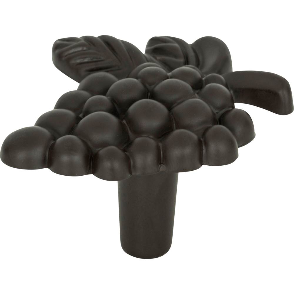 Vineyard Grapes Knob 2 Inch Burnished Bronze