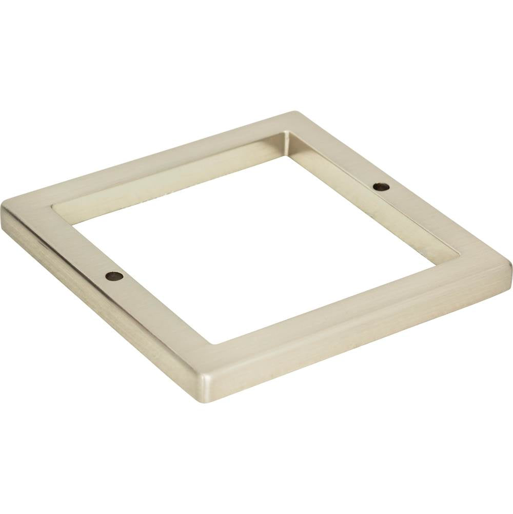 Tableau Square Base 3 Inch Brushed Nickel