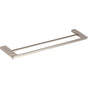 Atlas - Parker Bath Towel Bar 24 Inch Double Brushed Nickel - Brushed Nickel