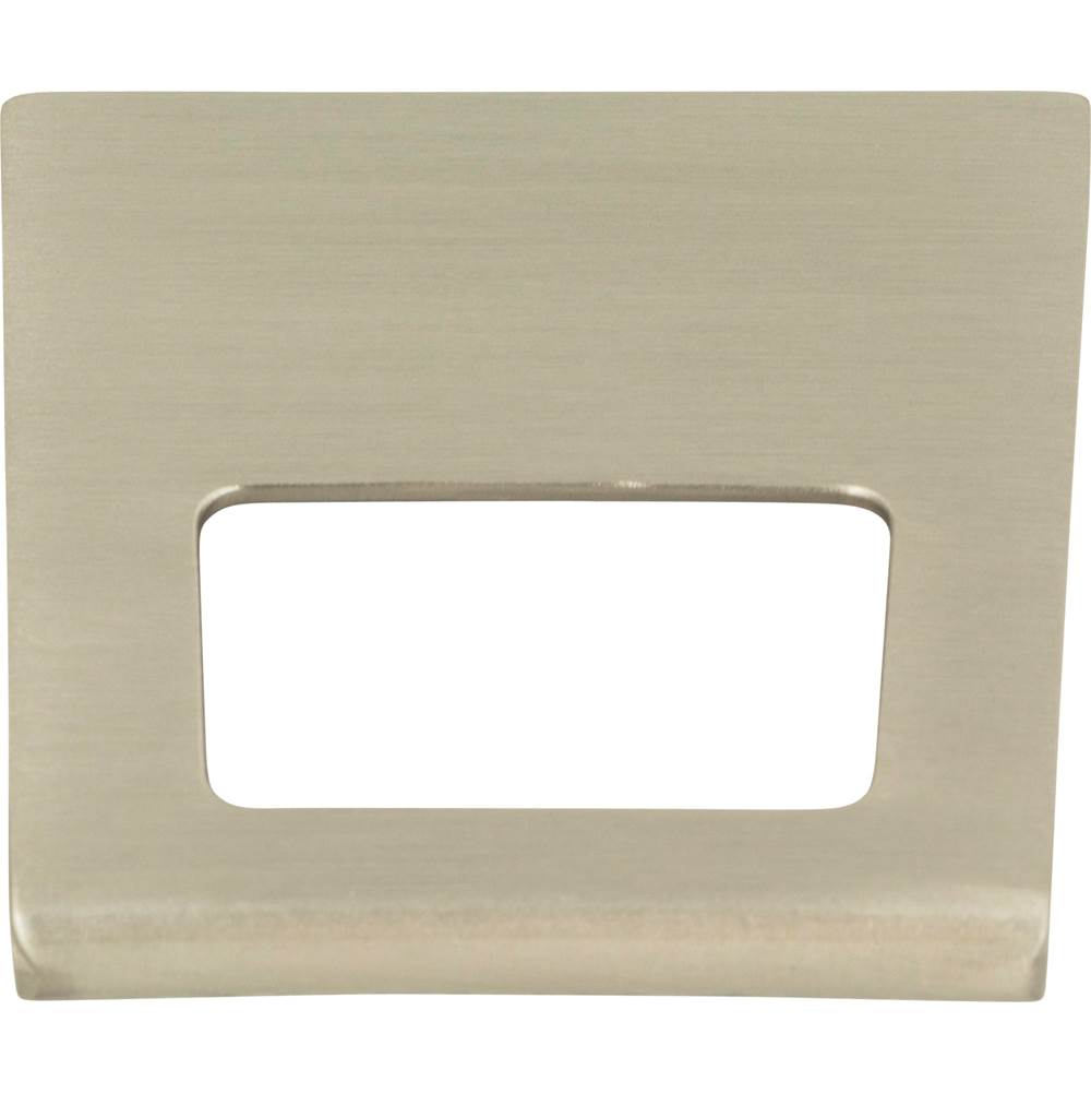 Atlas - Mid Century Tab Pull 1 1/4 Inch (c-c) Brushed Nickel - Brushed Nickel