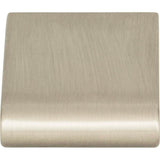 Atlas - Round Rail Knob 1 1/8 Inch Brushed Nickel - Brushed Nickel