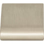 Atlas - Round Rail Knob 1 1/8 Inch Brushed Nickel - Brushed Nickel