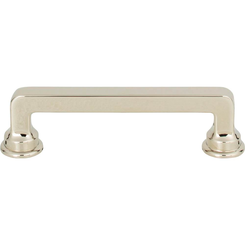 Atlas - Oskar Pull 3 3/4 Inch (c-c) Polished Nickel - Polished Nickel