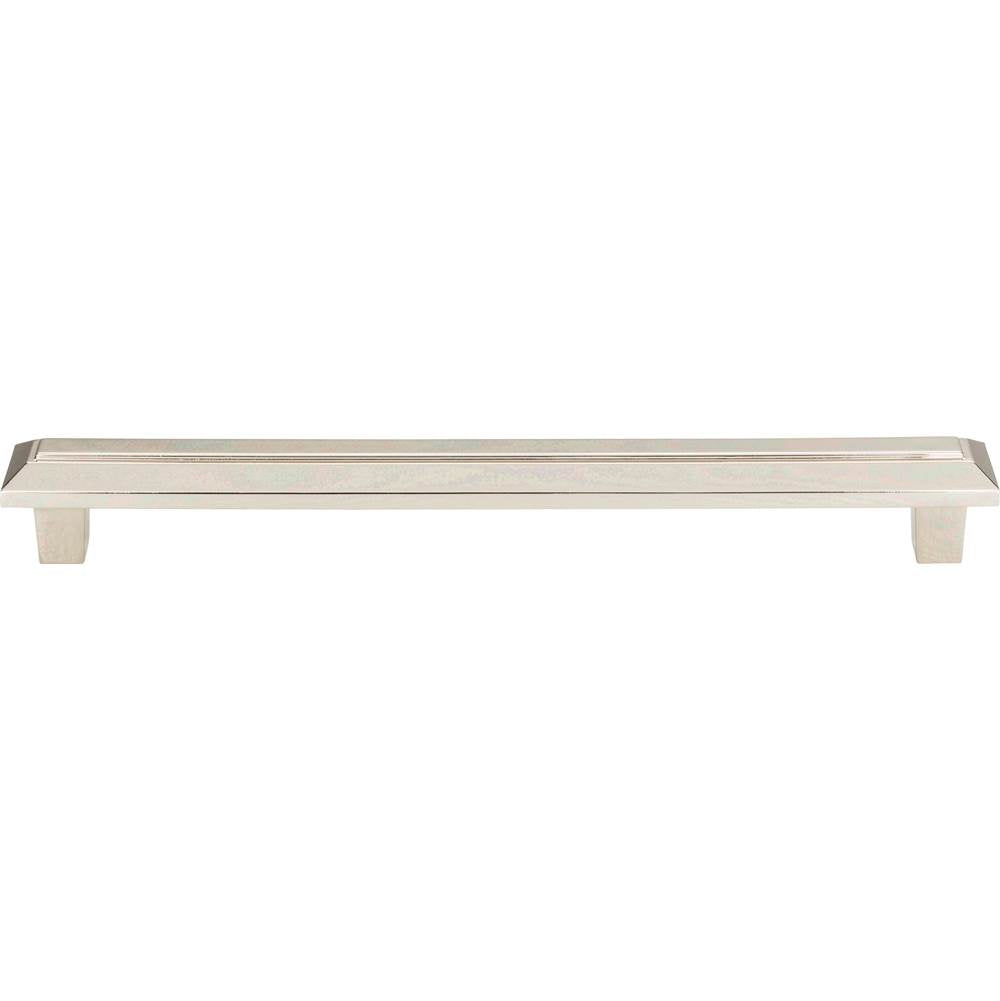 Atlas - Trocadero Pull 7 1/2 Inch (c-c) Polished Nickel - Polished Nickel