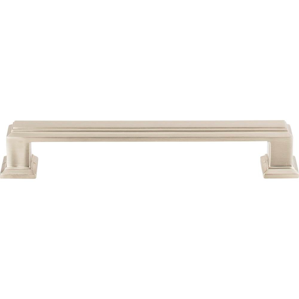Atlas - Sutton Place Pull 5 1/16 Inch (c-c) Brushed Nickel - Brushed Nickel