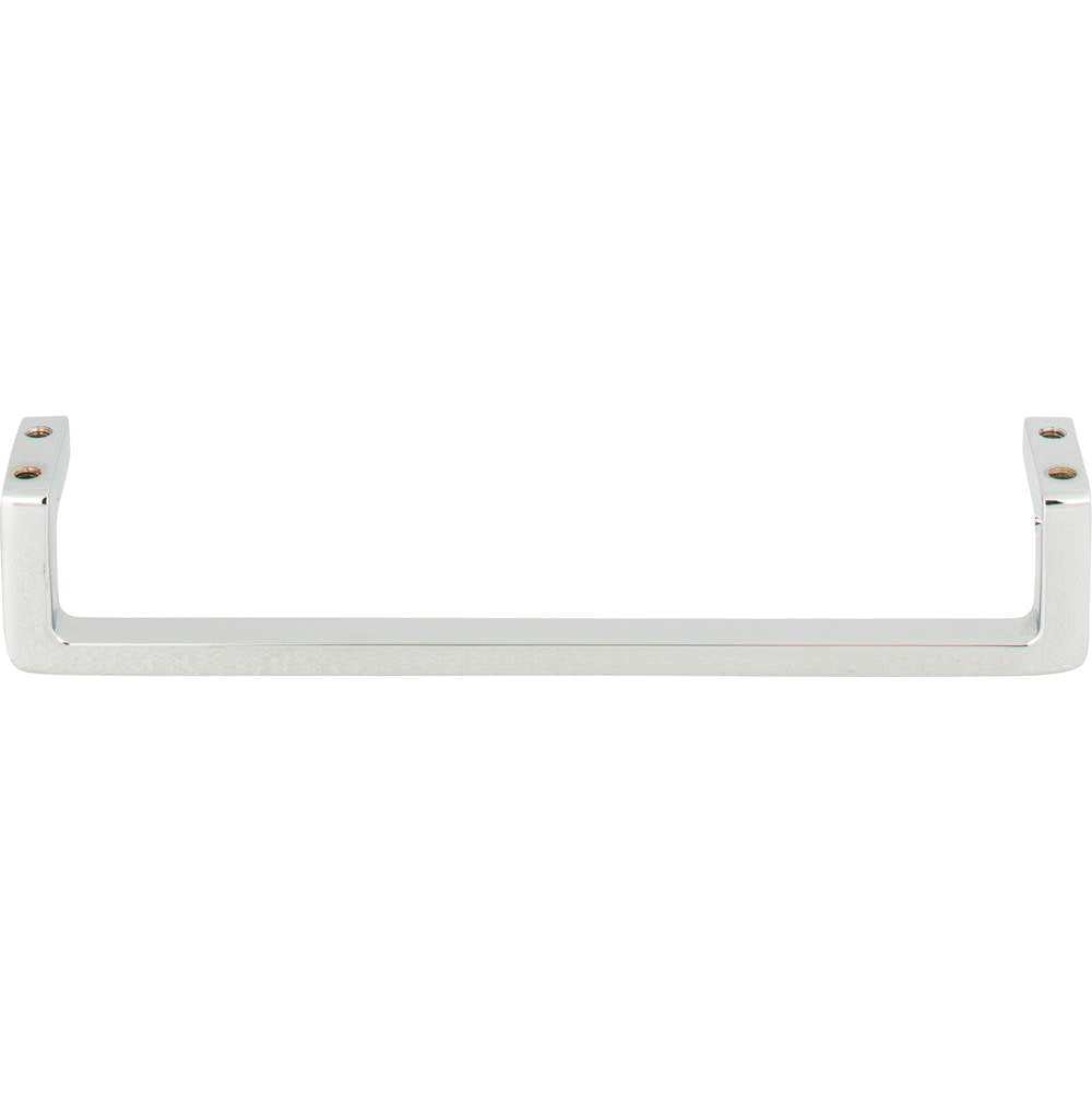 Atlas - Logan Pull 6 5/16 Inch (c-c) Polished Chrome - Polished Chrome