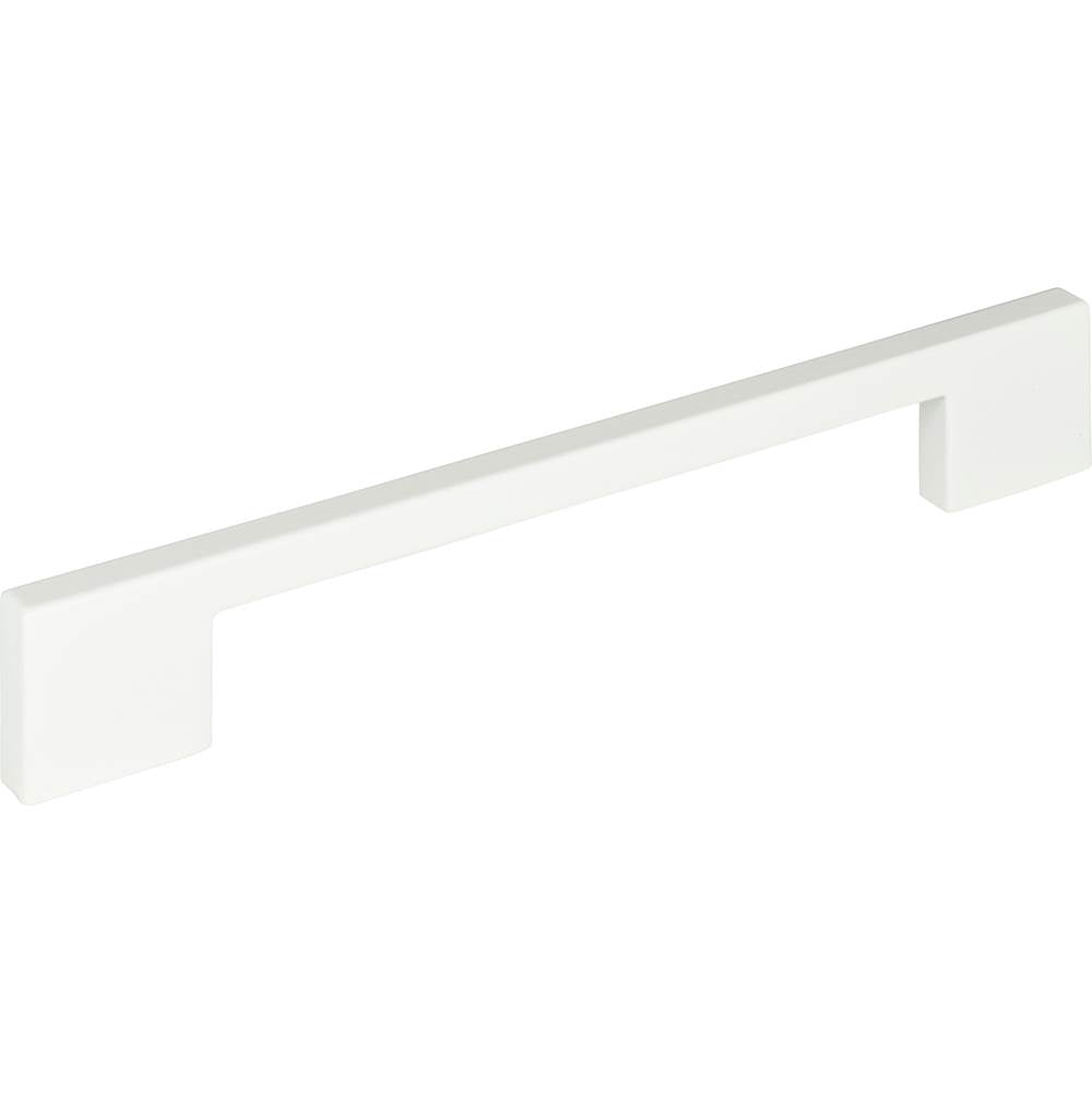 Thin Square Pull 7 9/16 Inch (c-c) Matte Black
