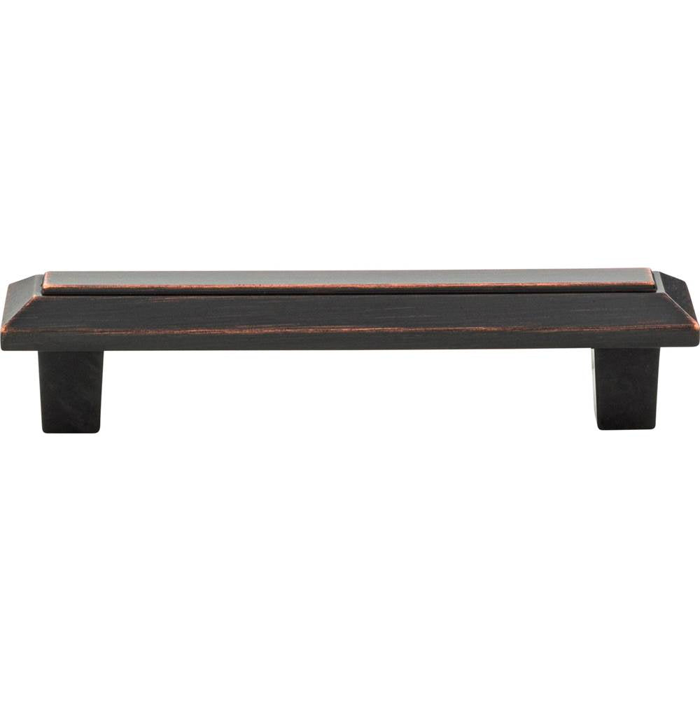 Atlas - Trocadero Pull 3 3/4 Inch (c-c) Venetian Bronze - Venetian Bronze