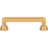 Atlas - Oskar Pull 3 3/4 Inch (c-c) Warm Brass - Warm Brass