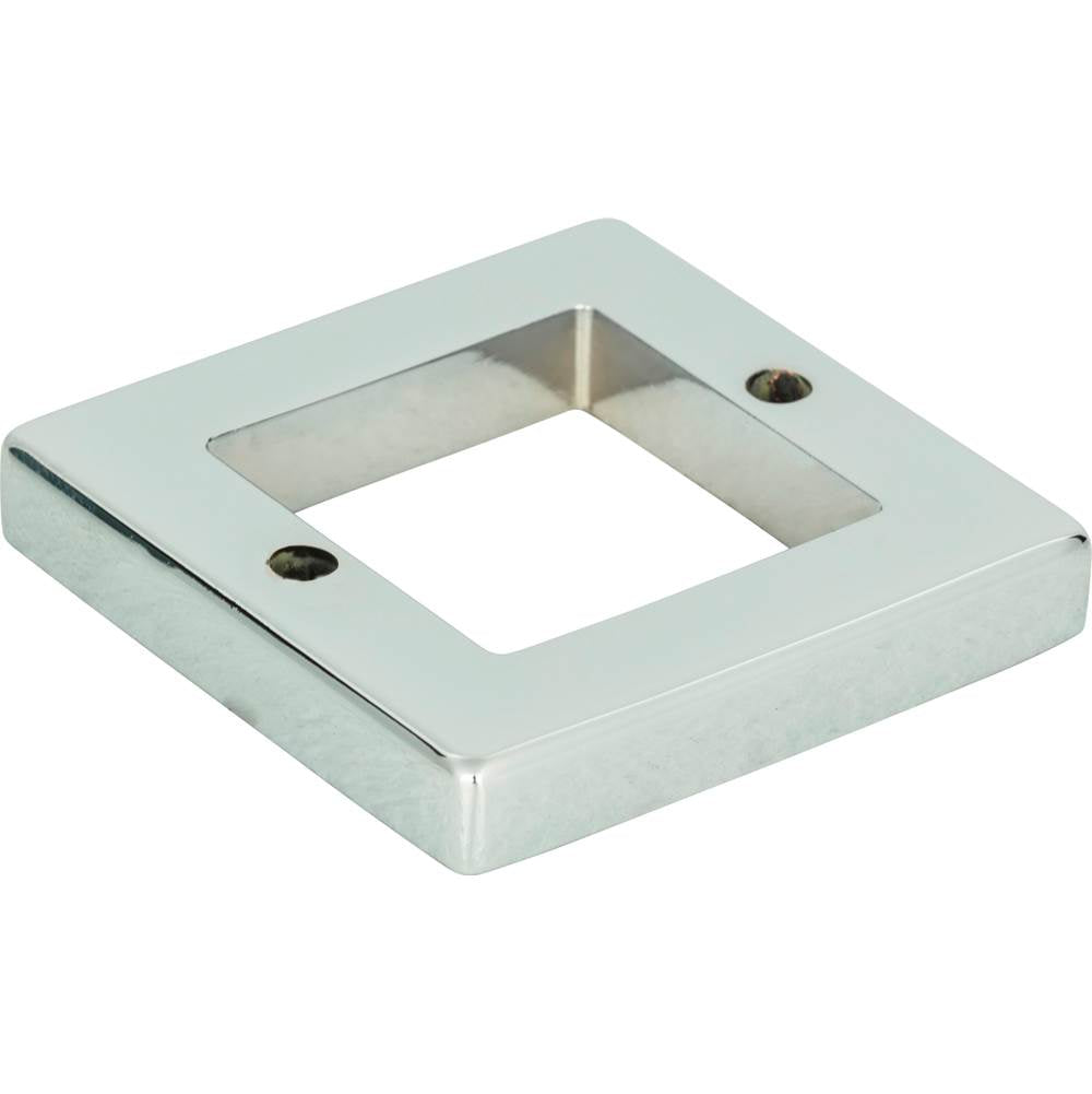 Tableau Square Base 1 7/16 Inch Brushed Nickel