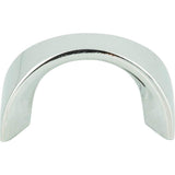 Atlas - Sleek Knob 1 1/4 Inch (c-c) Polished Chrome - Polished Chrome