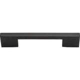 Thin Square Pull 5 1/16 Inch (c-c) Matte Black