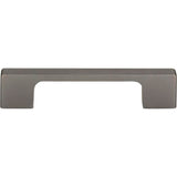 Atlas - Thin Square Pull 3 3/4 Inch (c-c) Slate - Slate