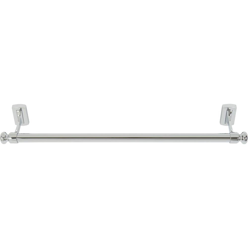 Atlas - Legacy Bath Towel Bar 24 Inch Single Polished Chrome - Polished Chrome
