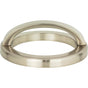 Atlas - Tableau Round Base and Top 2 1/2 Inch (c-c) Brushed Nickel - Brushed Nickel
