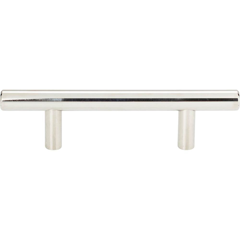 Atlas - Skinny Linea Pull 3 Inch (c-c) Polished Stainless Steel - Polished Stainless Steel