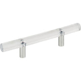 Optimism Rail Pull 3 Inch (c-c) Brushed Nickel