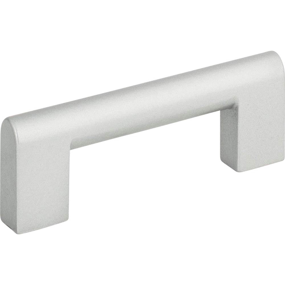 Round Rail Pull 3 Inch Matte Black