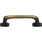 Atlas - Distressed Pull 3 Inch (c-c) Antique Bronze - Antique Bronze