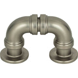 Atlas - Steam Punk Finger Pull 1 5/16 Inch (c-c) Graphite - Graphite
