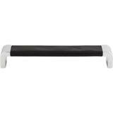 Atlas - Paradigm Pull 6 5/16 Inch (c-c) CH and Black Leather - Polished Chrome,Black Leather