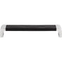 Atlas - Paradigm Pull 6 5/16 Inch (c-c) CH and Black Leather - Polished Chrome,Black Leather