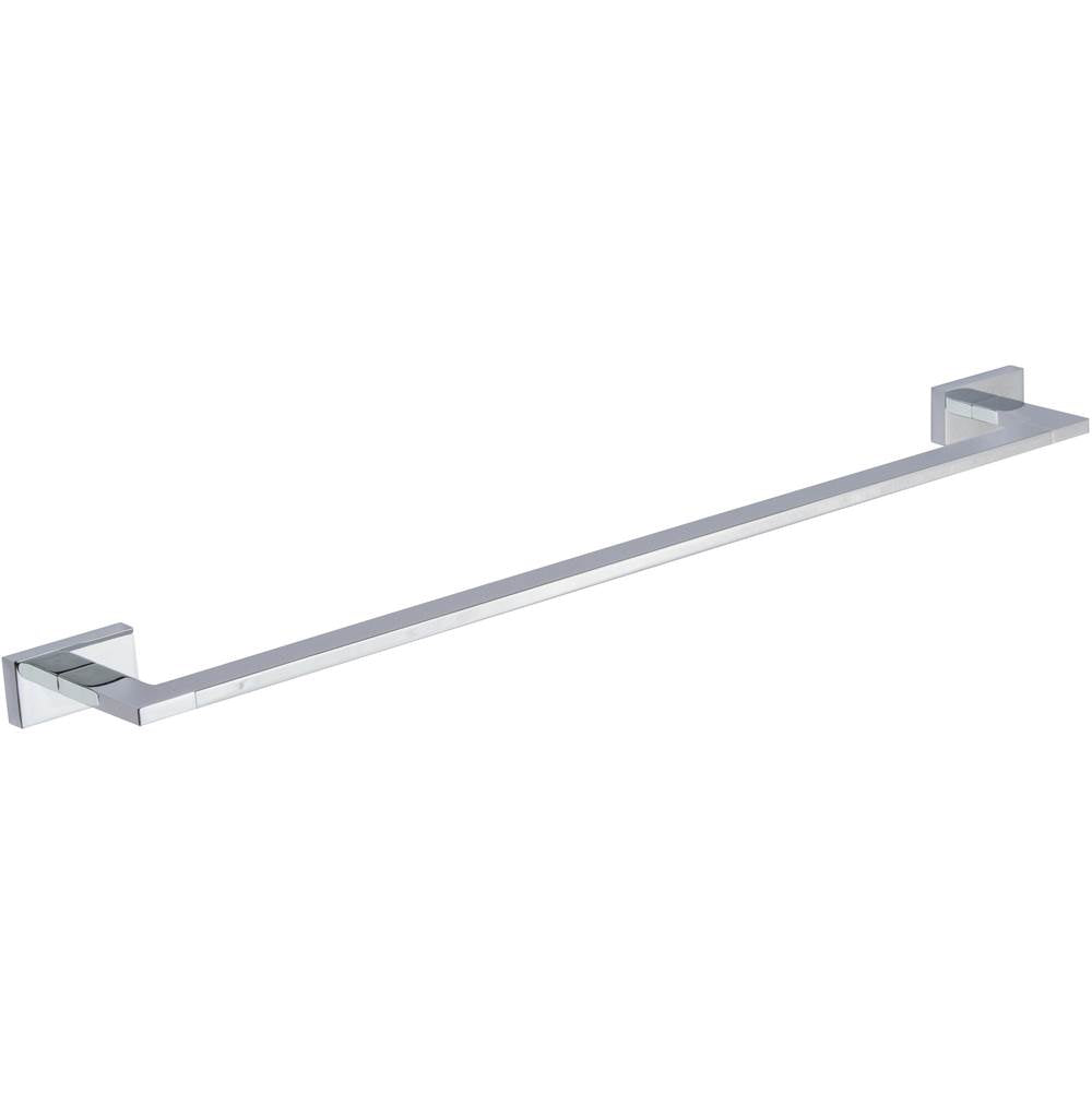 Axel Bath Towel Bar 24 Inch Single Brushed Nickel
