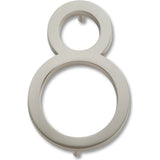 Atlas - Modern Avalon No.8  Brushed Nickel - Brushed Nickel