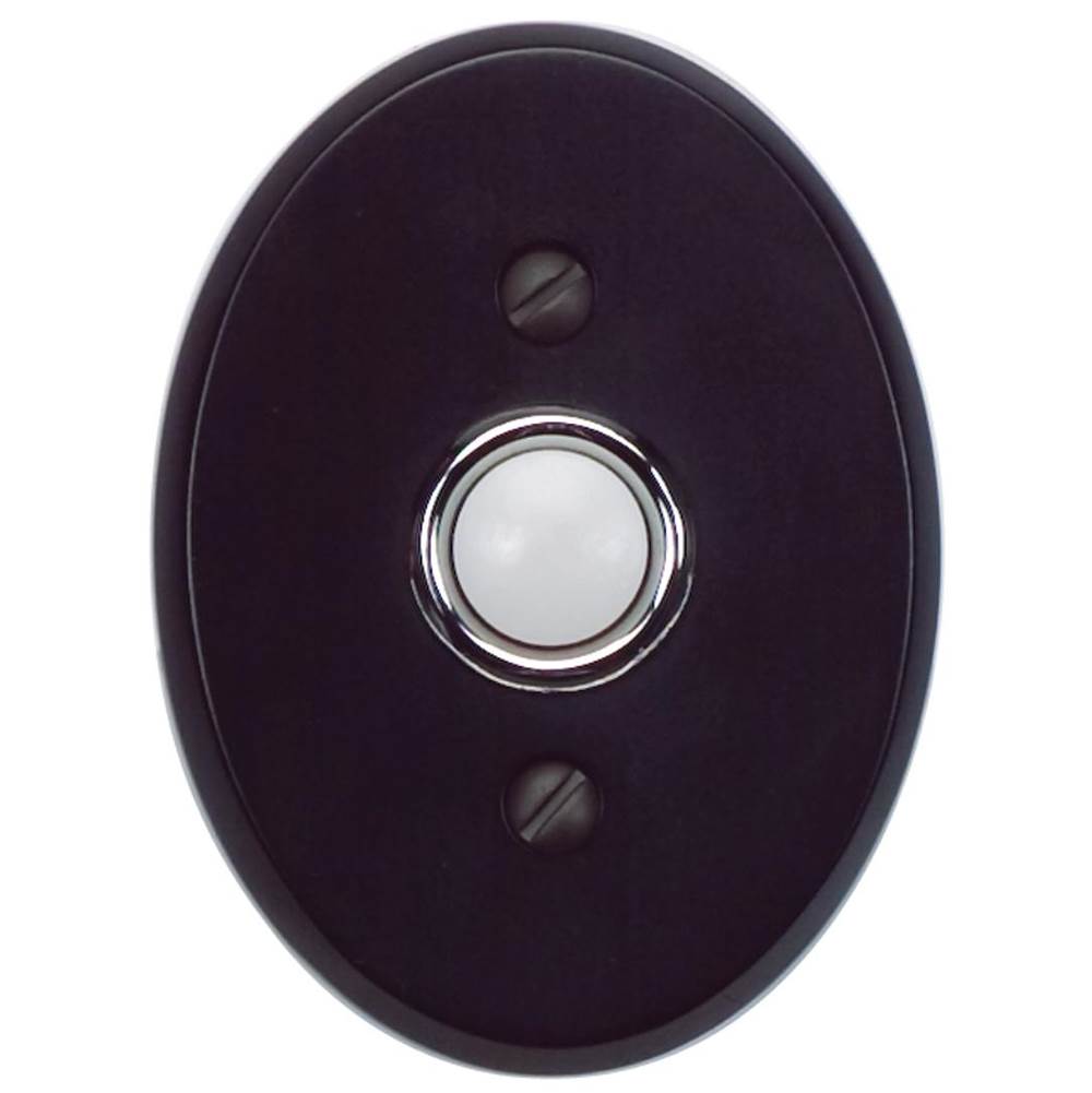Atlas - Traditionalist Doorbell  Matte Black - Matte Black