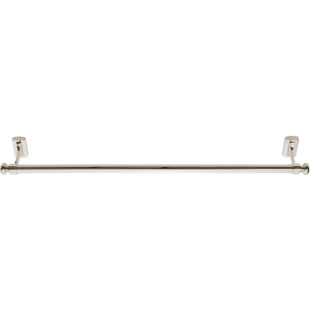 Atlas - Legacy Bath Towel Bar 24 Inch Single Polished Nickel - Polished Nickel