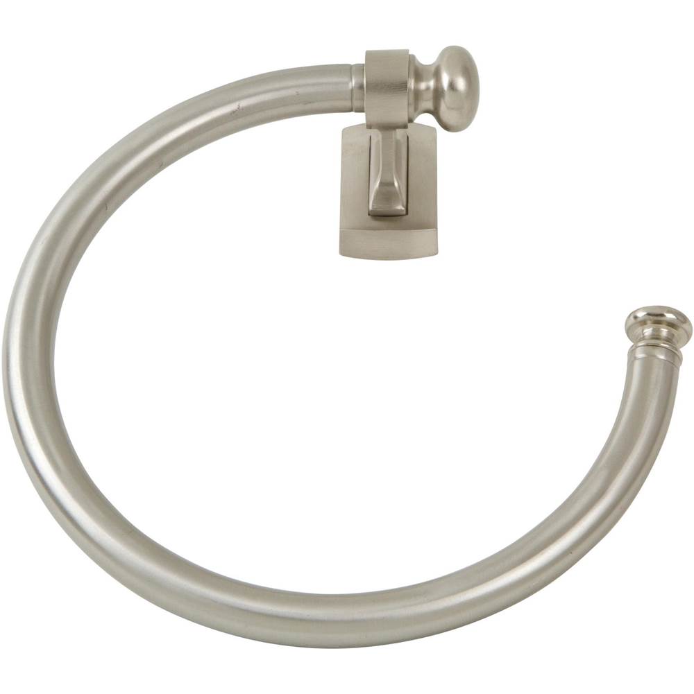 Atlas - Legacy Bath Towel Ring  Brushed Nickel - Brushed Nickel
