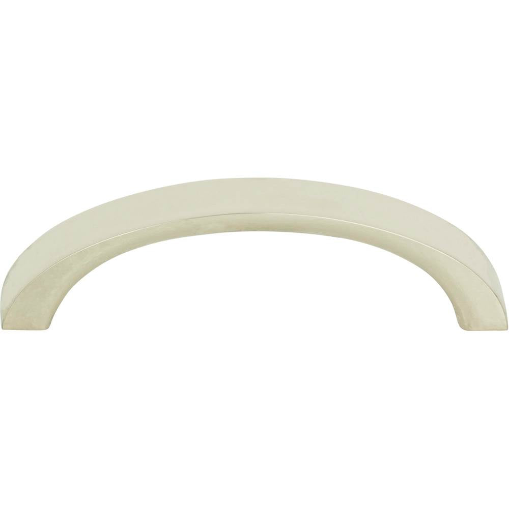 Atlas - Tableau Curved Pull 2 1/2 Inch (c-c) Polished Nickel - Polished Nickel