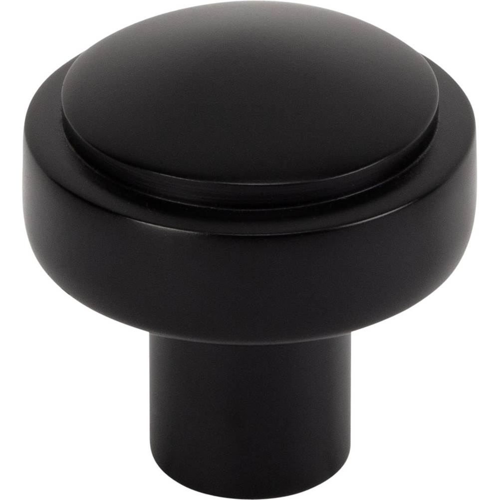 Atlas - Kayden Knob 1 1/4 Inch Matte Black - Matte Black