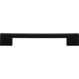 Atlas - Thin Square Pull 7 9/16 Inch (c-c) Matte Black - Matte Black