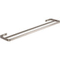 Atlas - Solange Bath Towel Bar 24 Inch Double Brushed Nickel - Brushed Nickel