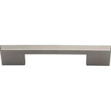 Thin Square Pull 5 1/16 Inch (c-c) Matte Black