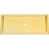 Campaign Rope Backplate 3 11/16 Inch Brushed Nickel