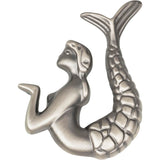Mermaid Knob Right 2 1/2 Inch Burnished Bronze