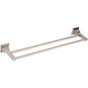 Atlas - Gratitude Bath Towel Bar 24 Inch Double Brushed Nickel - Brushed Nickel